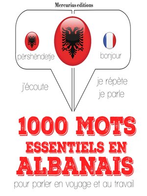 cover image of 1000 mots essentiels en albanais
